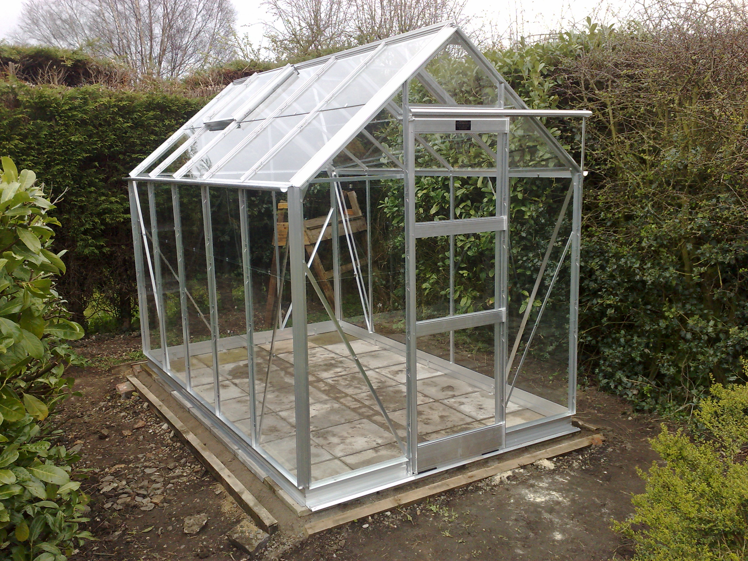 High eave silver paver base 6 x 10 2